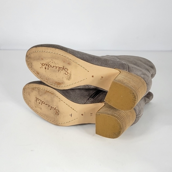 Splendid Suede Heels Boots #590 Size8.5 - Picture 9 of 12
